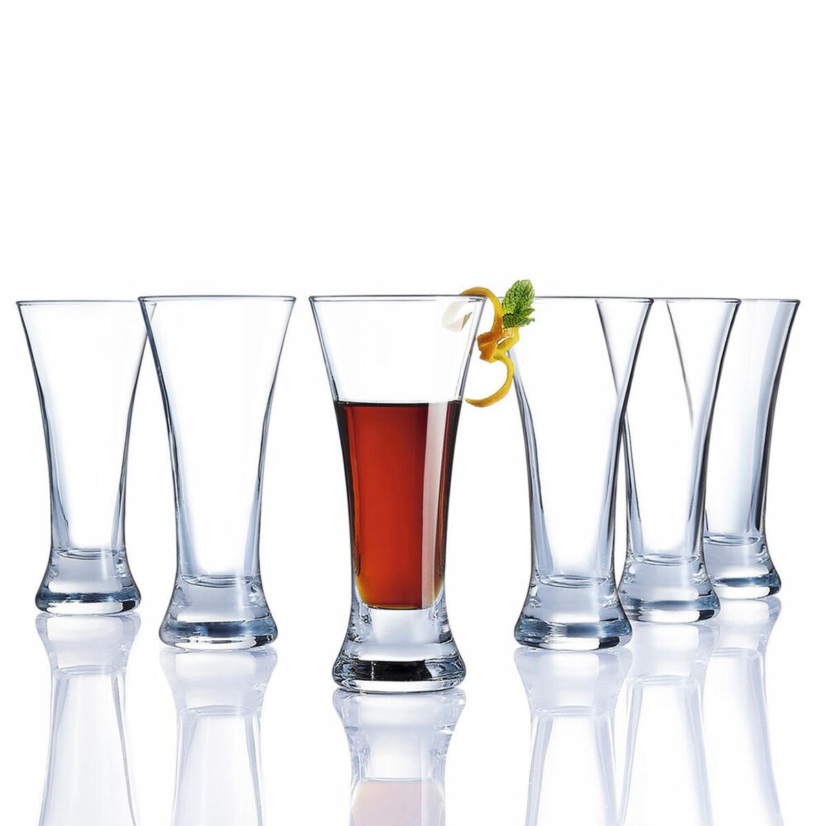 Стакан Spirit Bar Коричневый Прозрачный Cтекло 160 ml (Pack 6x)
