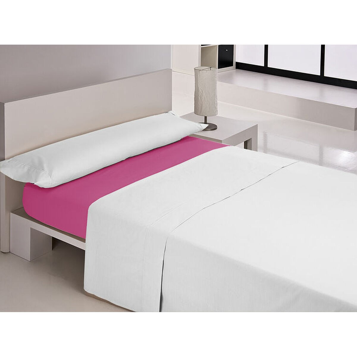 Подогнанный нижний лист MIX COLORS вишневый 150 кровать 150 x 200 + 30 cm