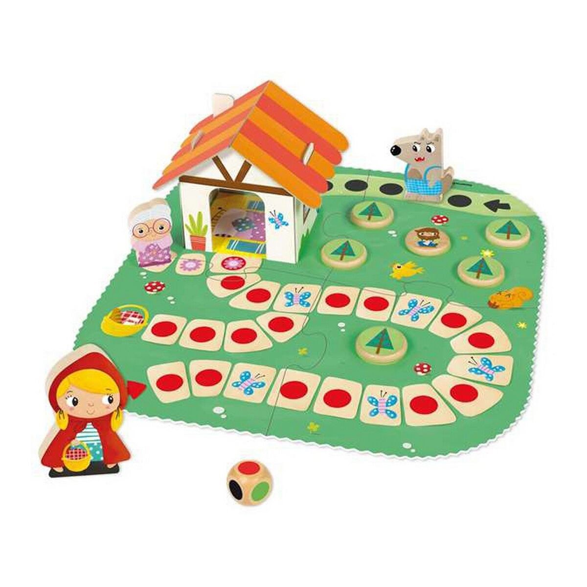 Образовательный набор Little Red Ridding Hood 9 Предметы