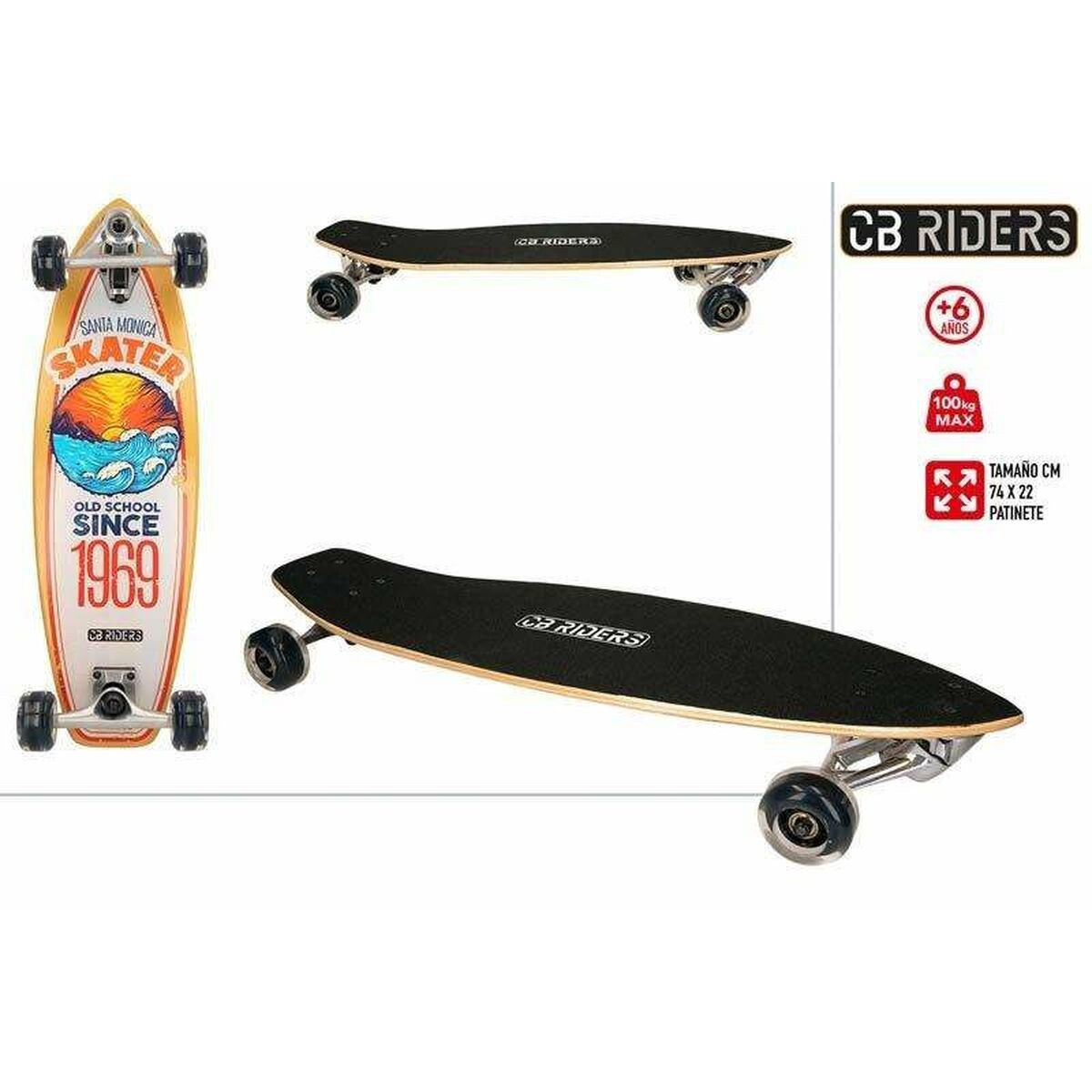 Skateboard Wood 74 x 22 cm