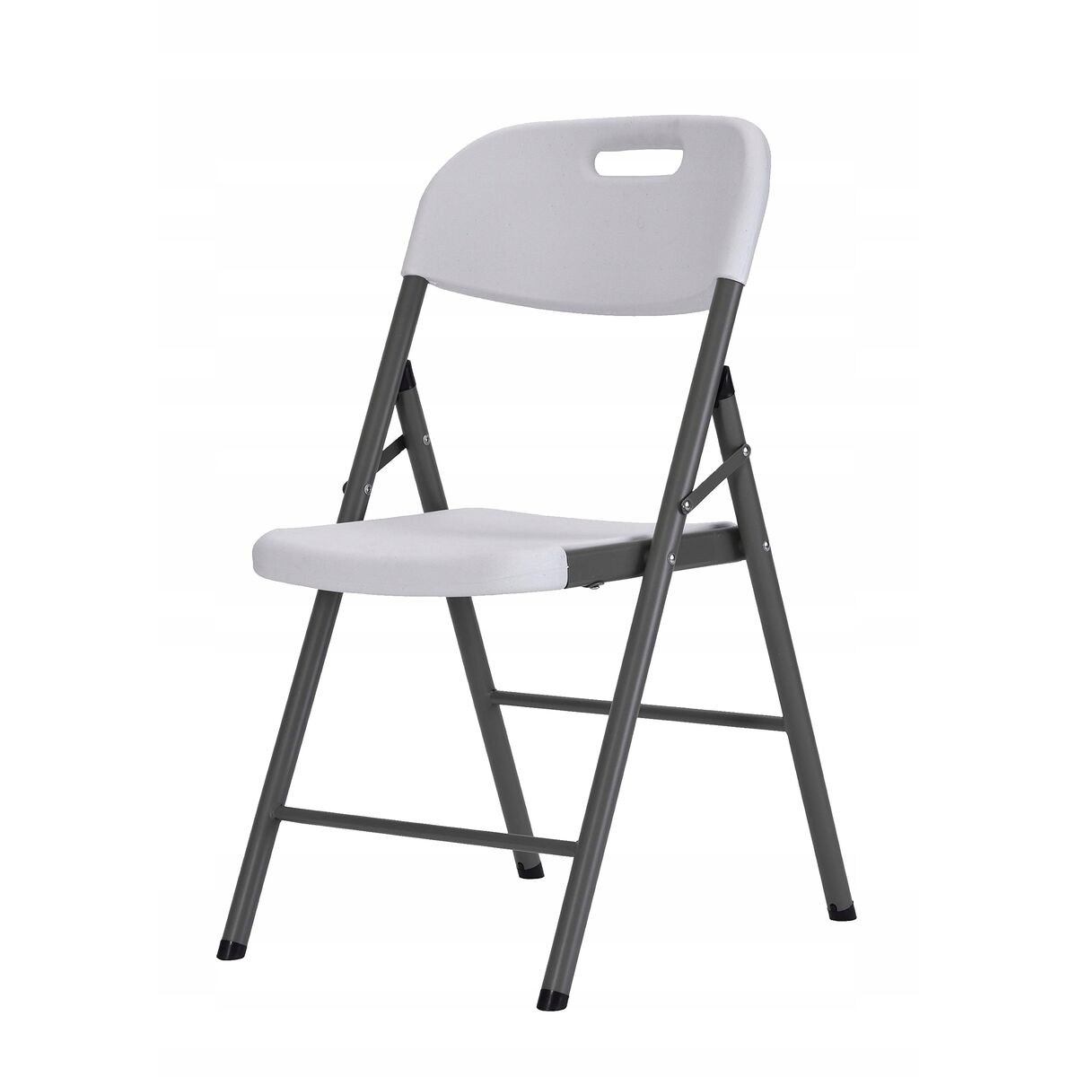 Folding Chair Resin White 44x53x83 cm Catering, Beach & Camping 10531
