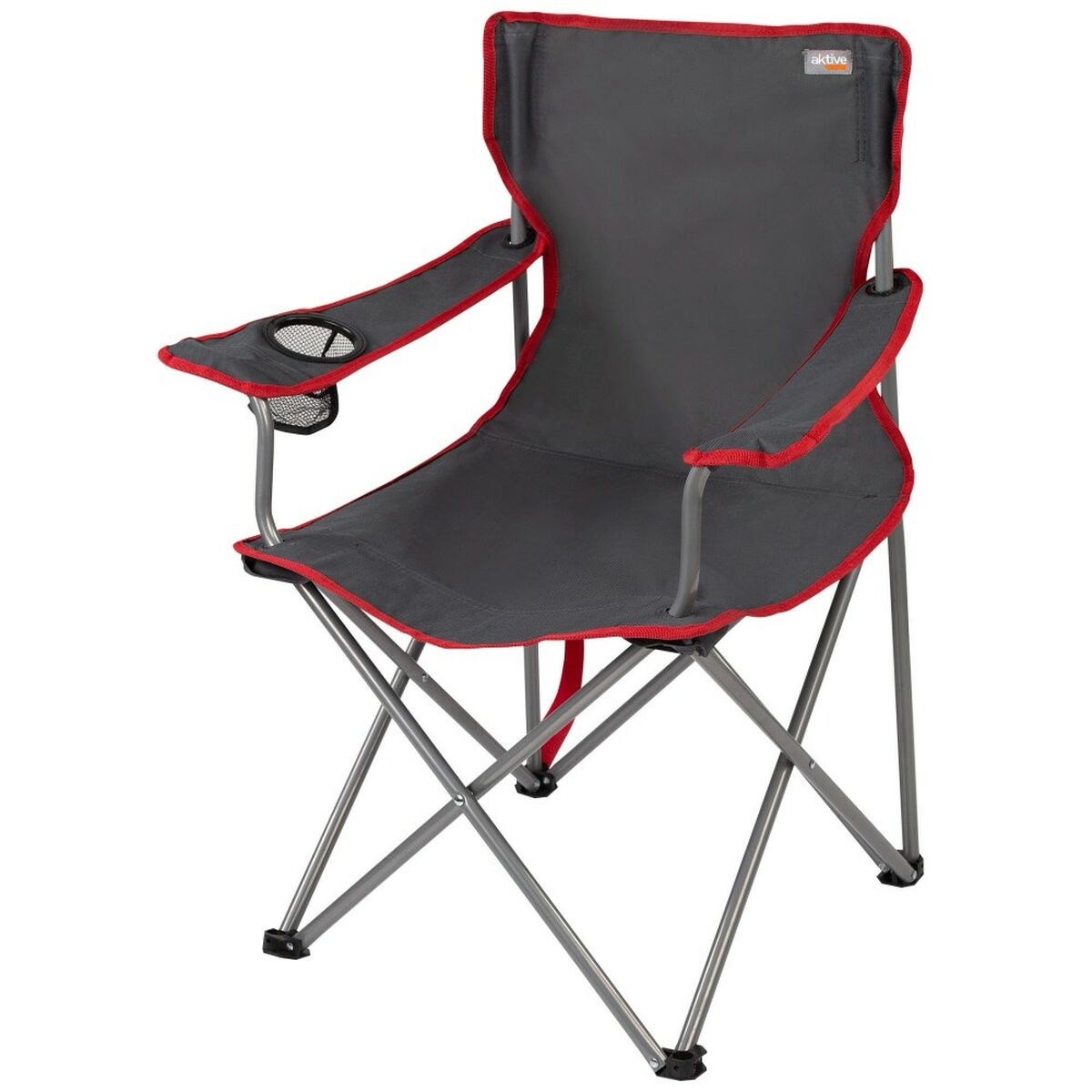 Folding Chair Grey Tray