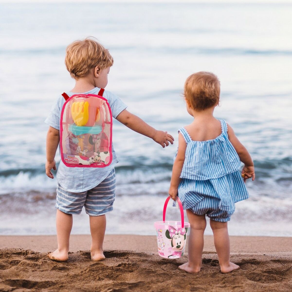 Beach toys set 18 x 16 x 18 cm (12 Units)