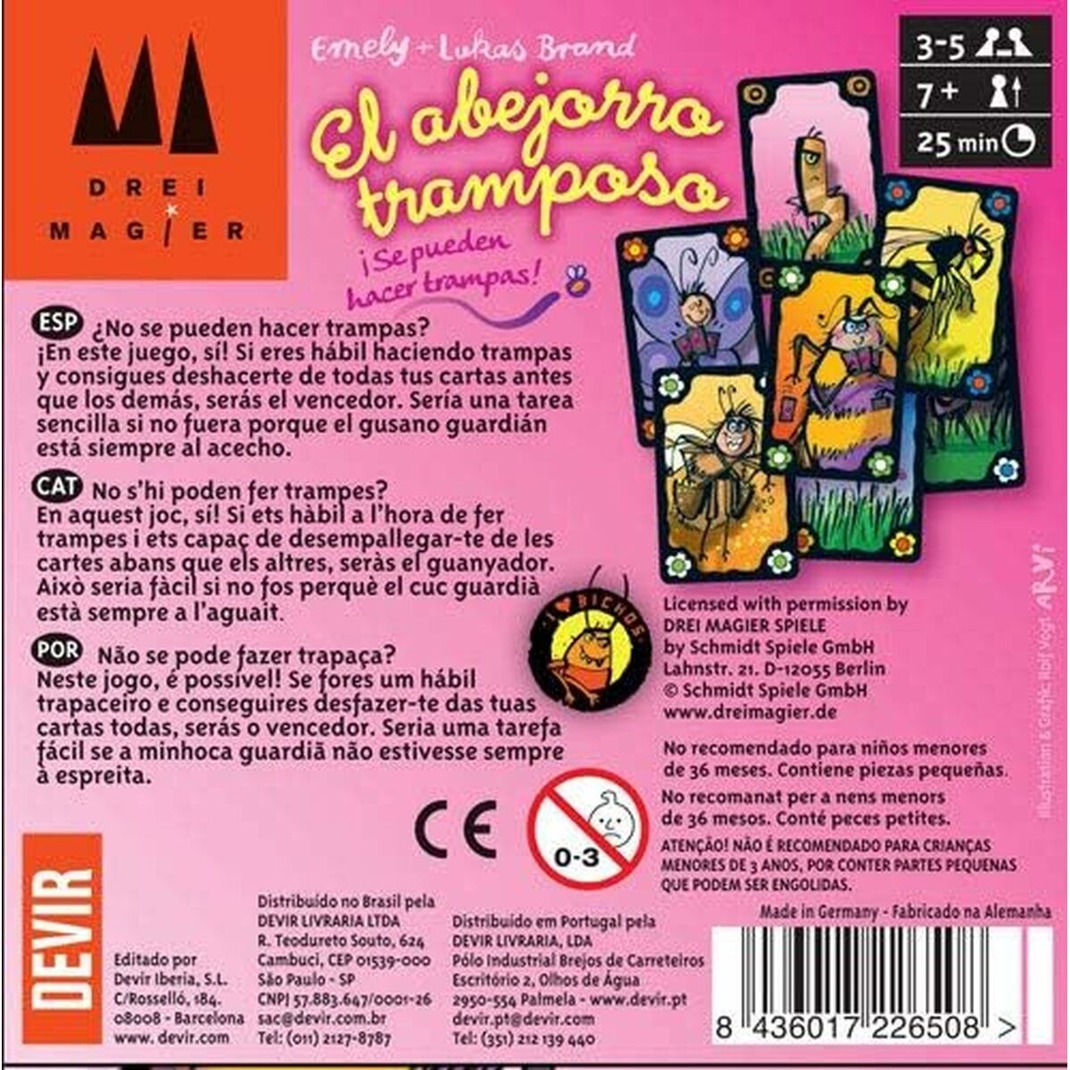 Эротические карты El Abejorro Tramposo