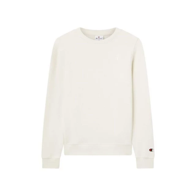 Women’s Sweatshirt without Hood Icons Tonal White