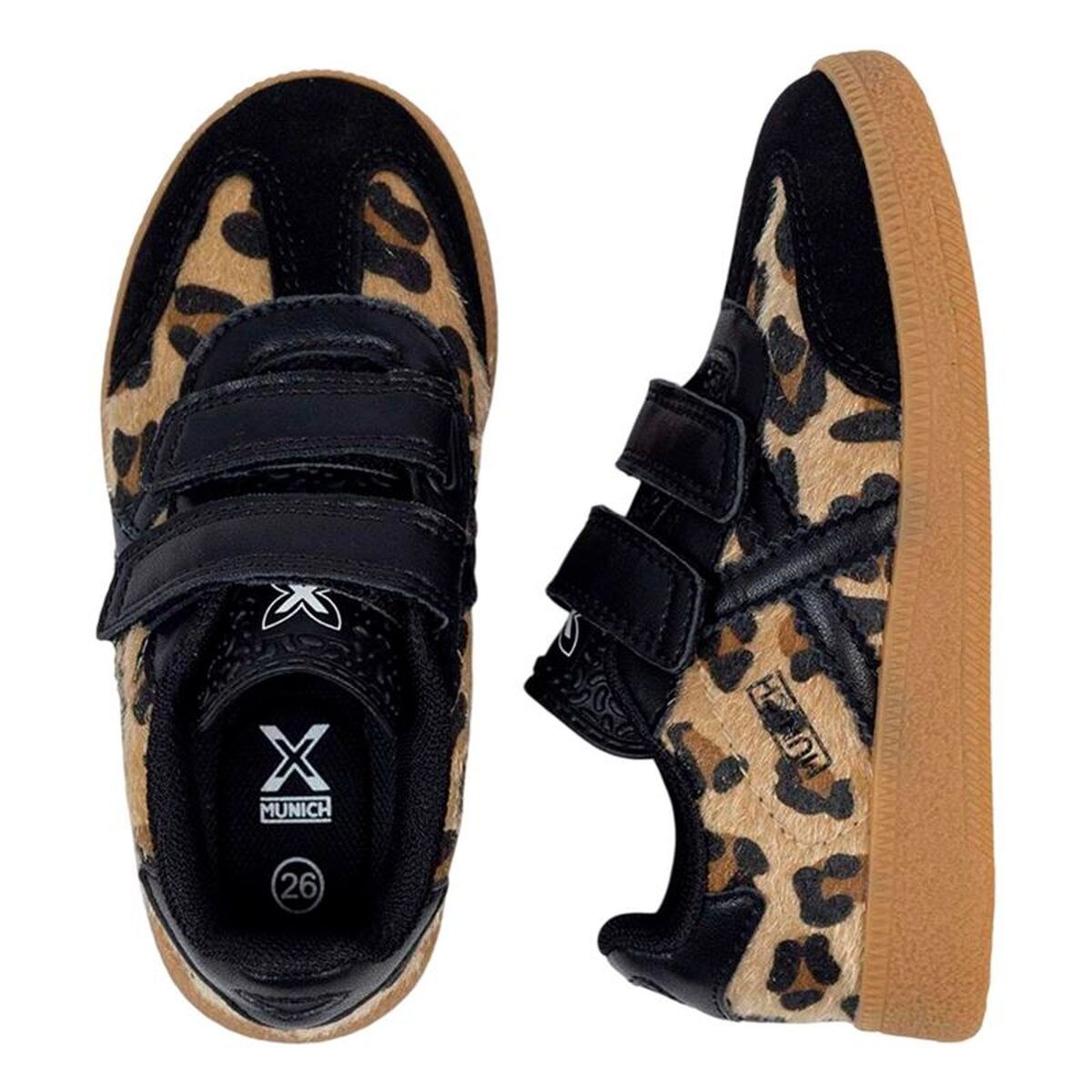 Sports Shoes for Kids Mini Barru Vco 07 Black