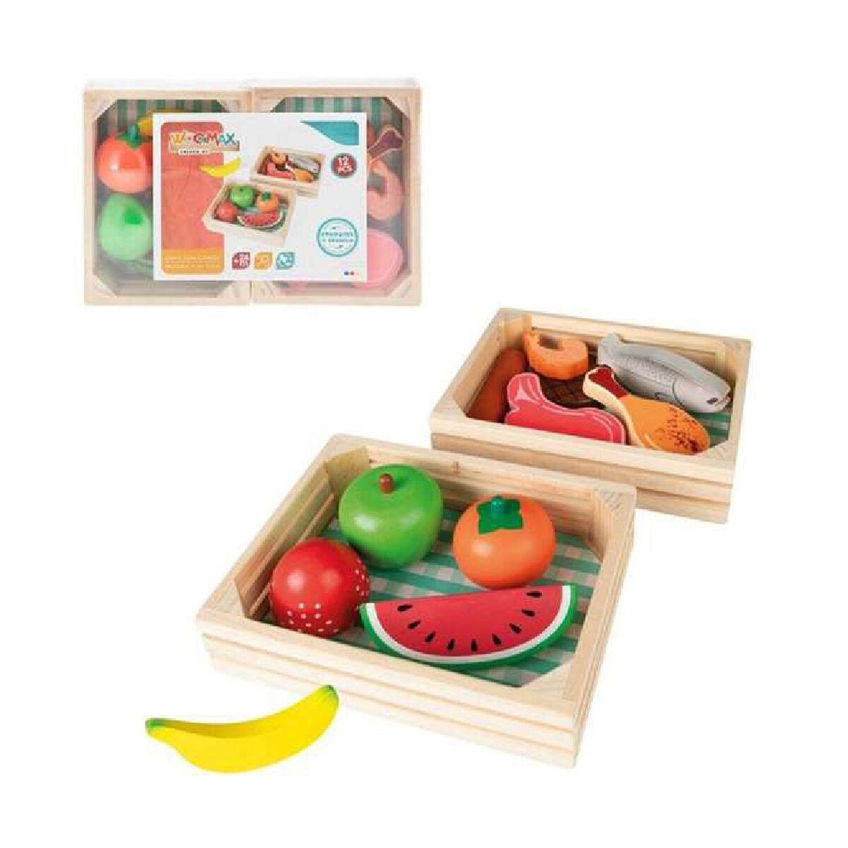 Toy Food Set 46471 (12 pcs)