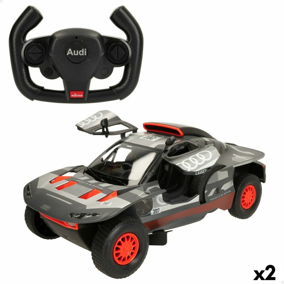 Remote-Controlled Car 1:14 33 x 14 x 16 cm (2 Units)