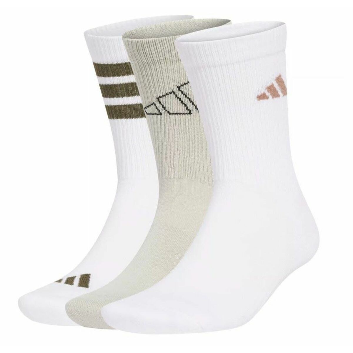 Sports Socks LOGO PACK 3PP JD5830 White 3 pairs