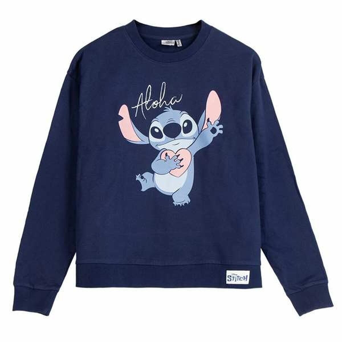 Unisex Sweatshirt without Hood Dark blue XS