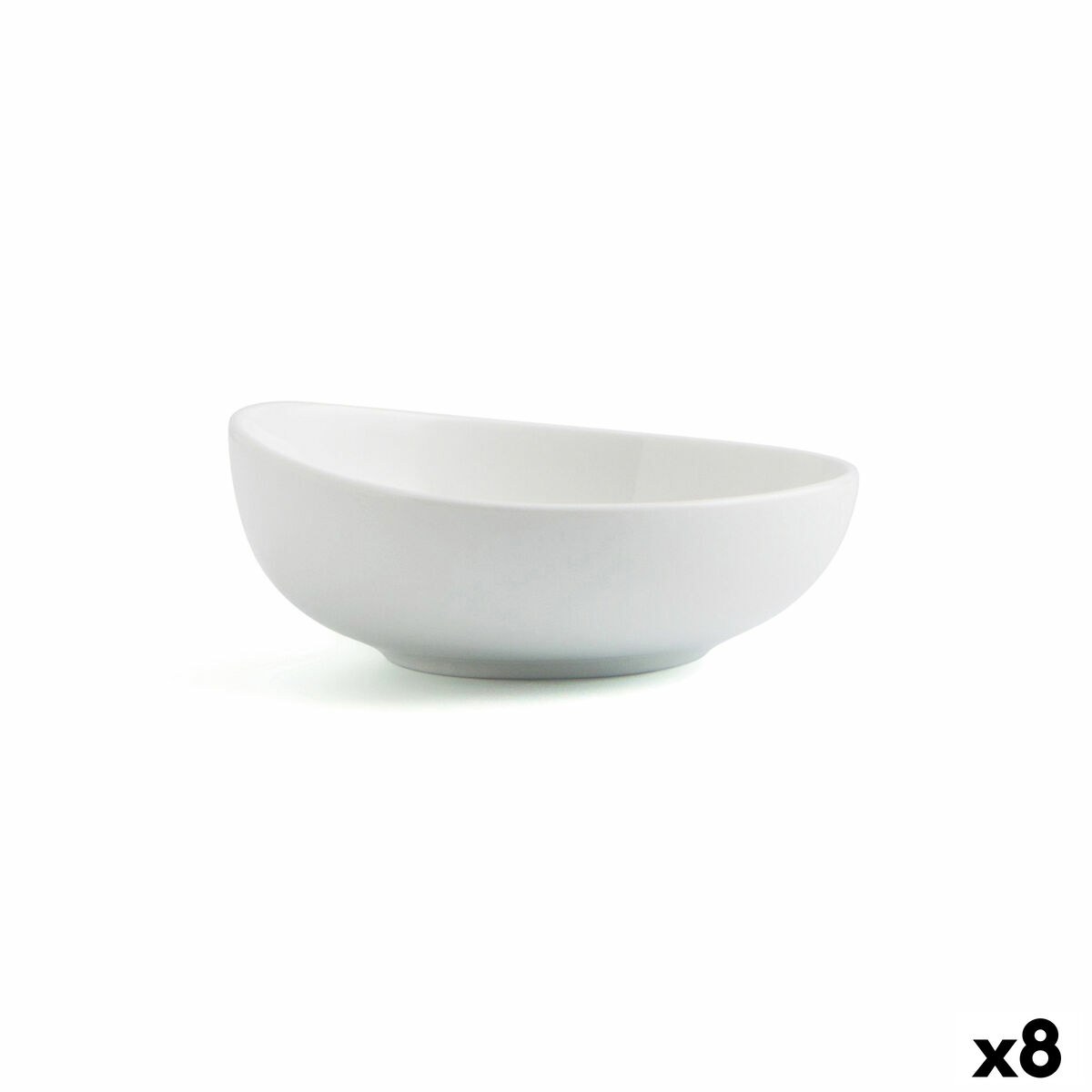 Snack Bowl Vital Coupe White Ceramic (8 Units)