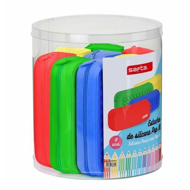 School Case Pop It Red 27 x 23 cm Set