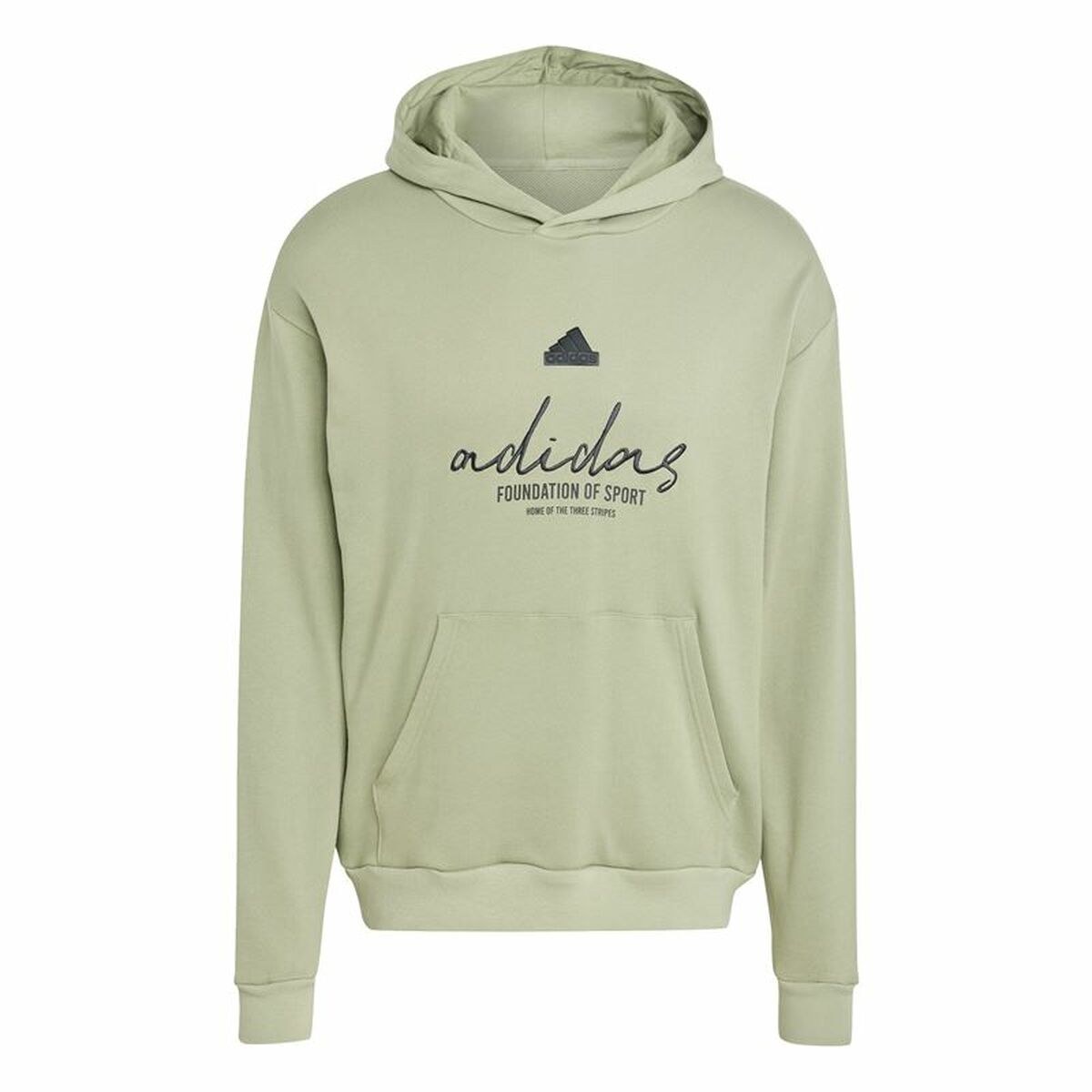 Толстовка с капюшоном мужская Brand Love French Terry Hoodie Зеленый Светло-зеленый