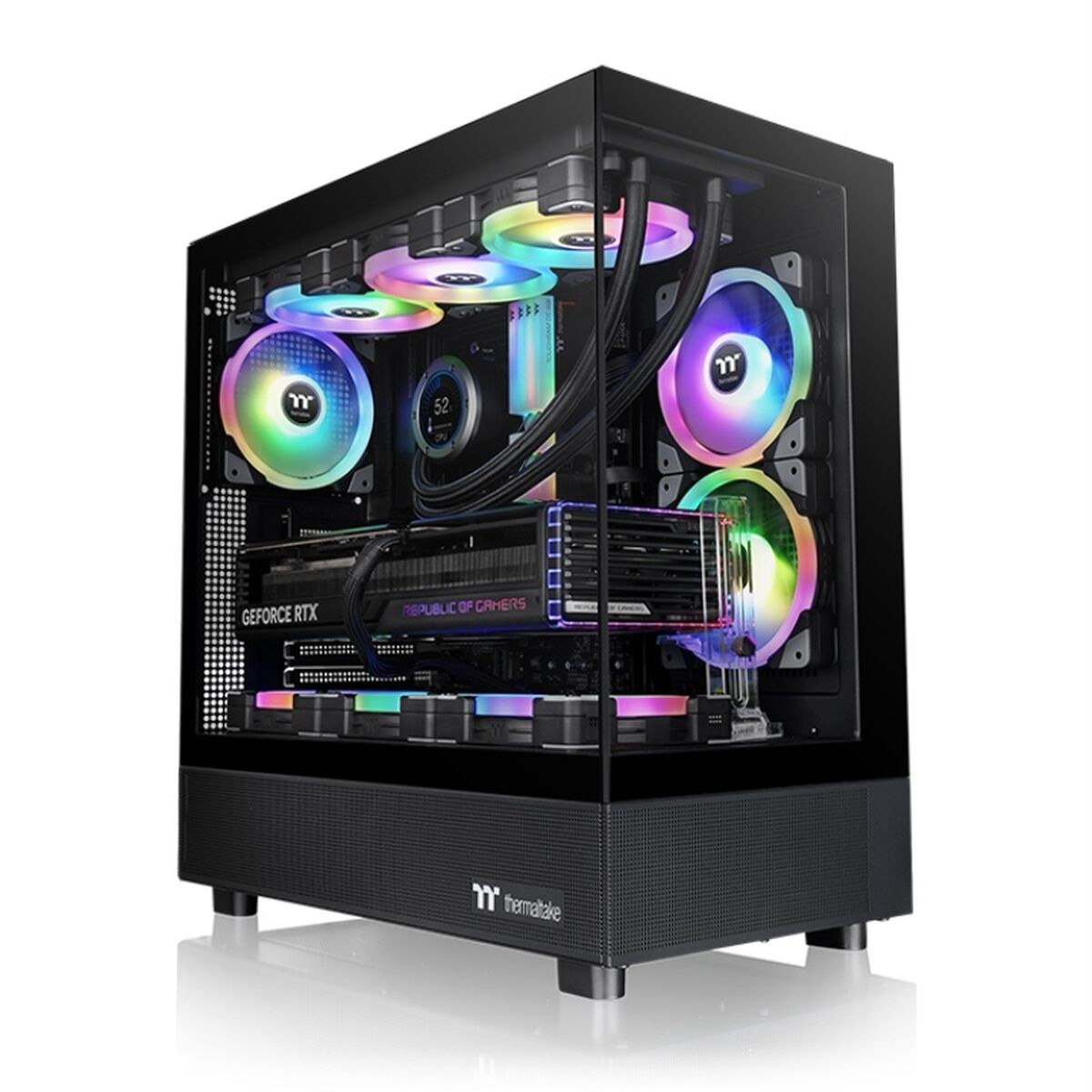 Блок полубашня ATX Galileo VIEW 270 TG Чёрный