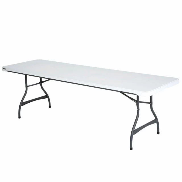 Складной стол Белый 244 x 74 x 76 cm