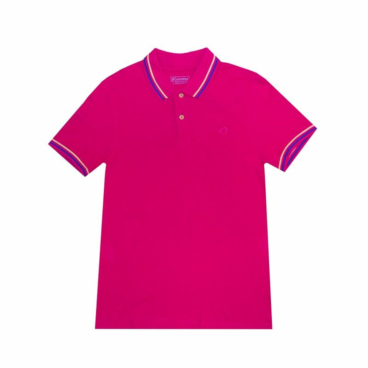 Men’s Short Sleeve Polo Shirt Reed Fuchsia