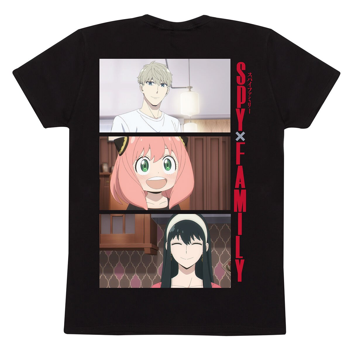 Short Sleeve T-Shirt Trio Shots Black Unisex