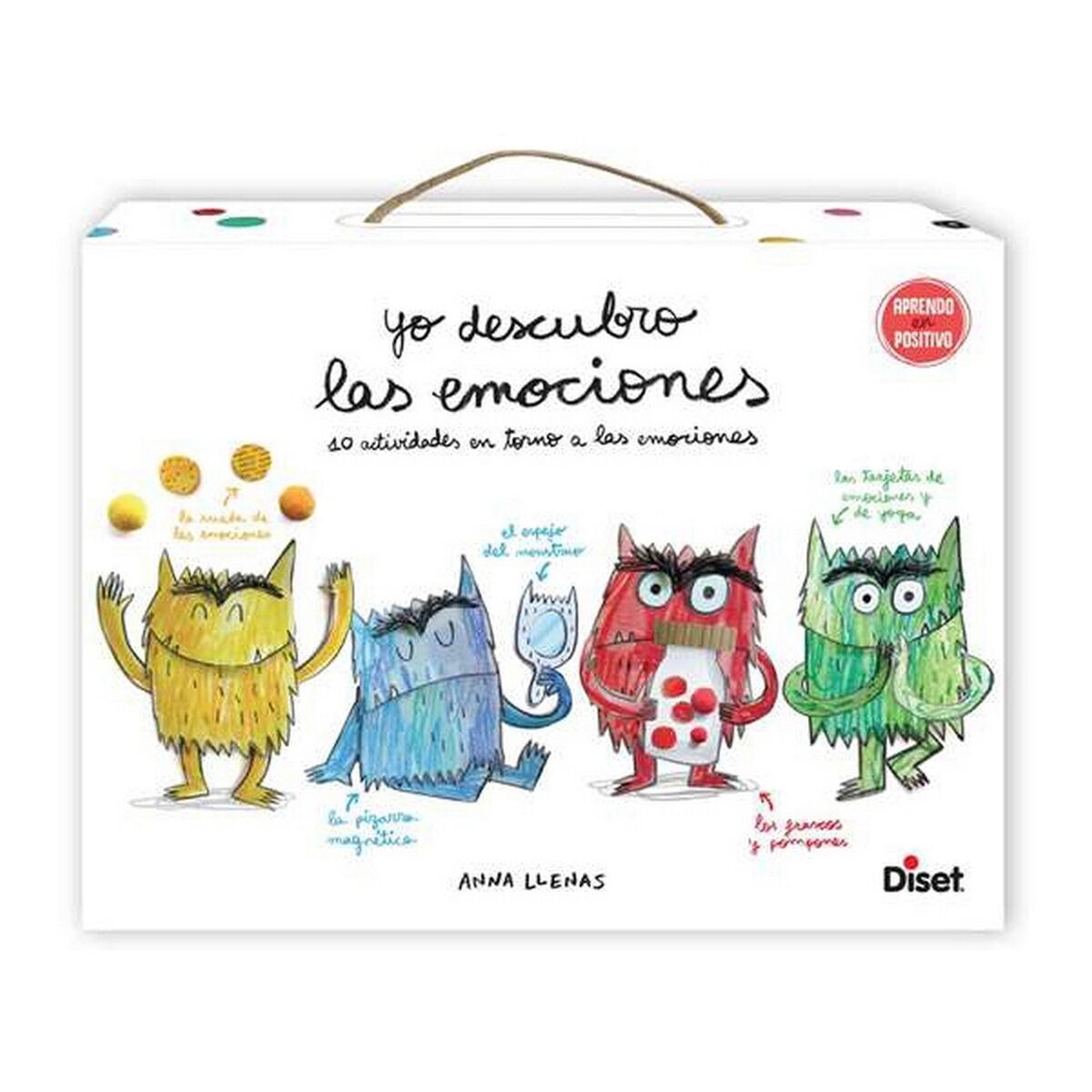 Детская образовательная игра Yo descubro las emociones 168 Предметы