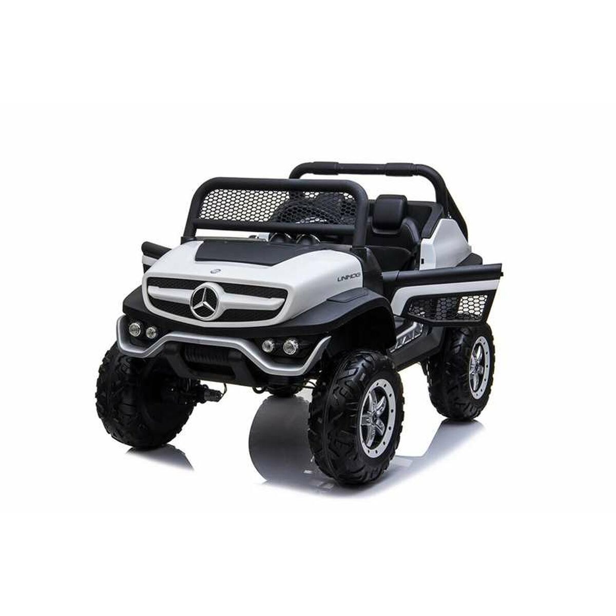 Children's Electric Car Unimog White 12 V