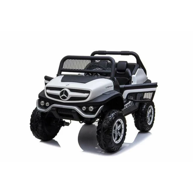 Children's Electric Car Unimog White 12 V