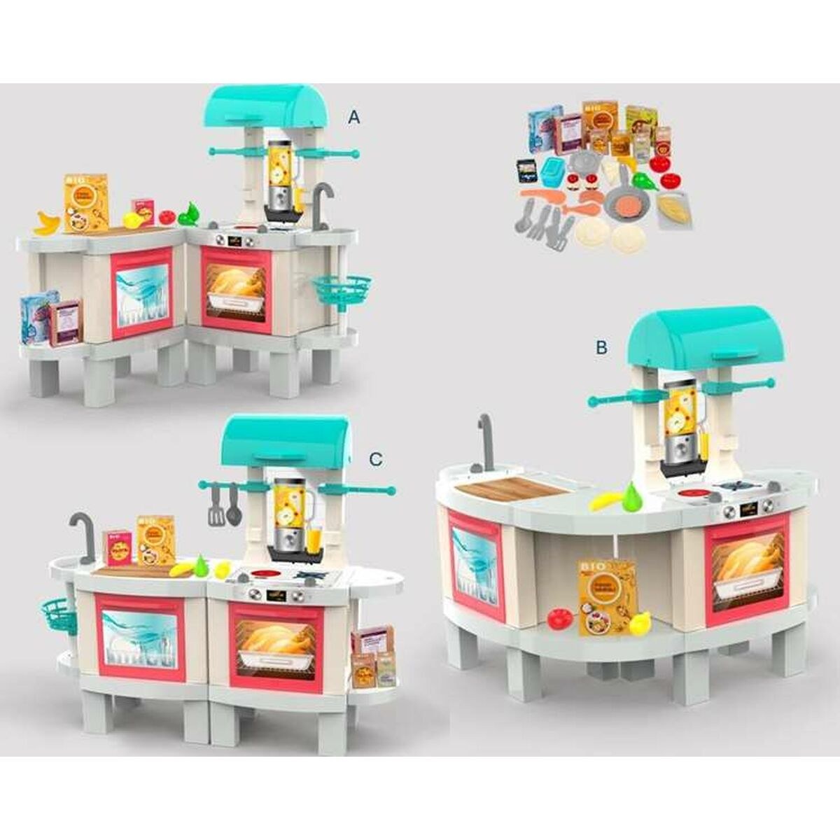 Игрушечная кухня Plus 104 x 37 x 100 cm