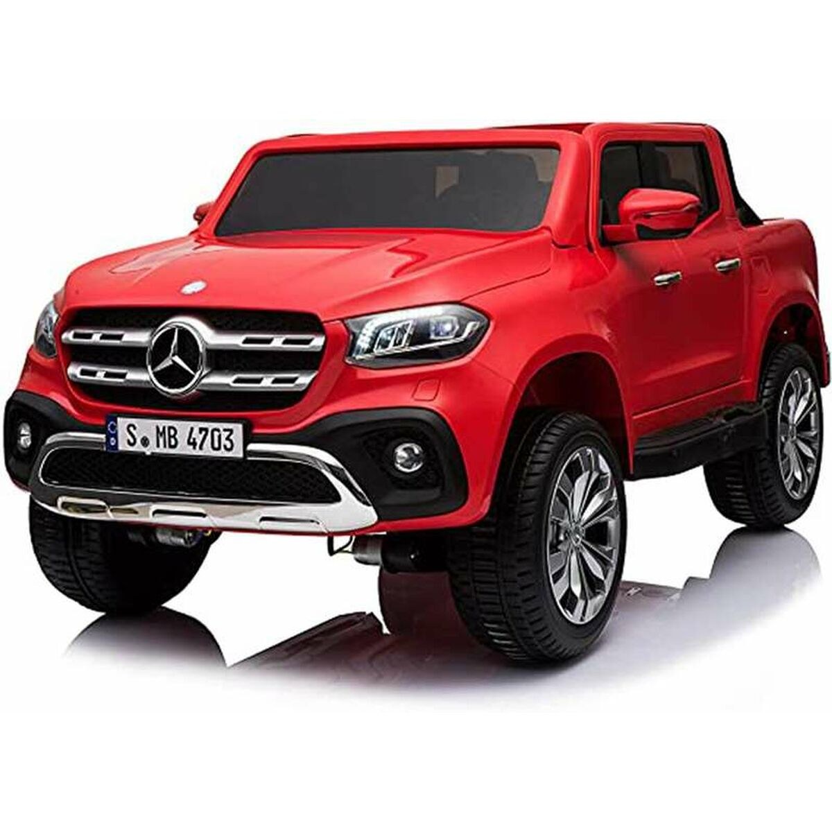 Children's Electric Car Mercedes Benz X Class Pick Up Red