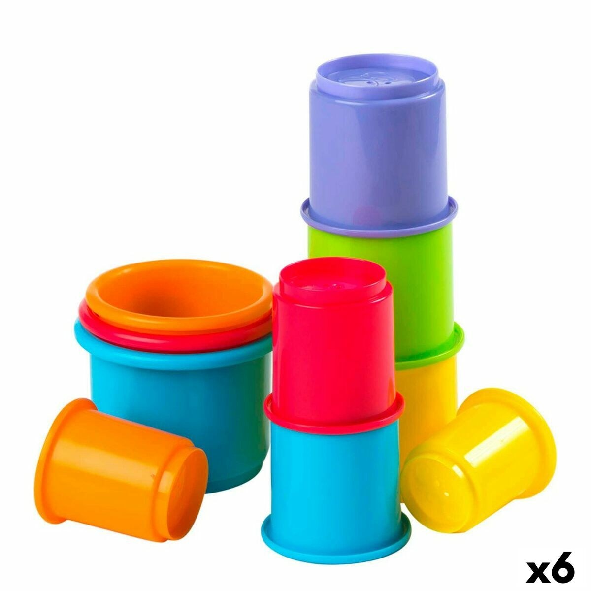 Развивающая игра для маленьких 10 Предметы 7 x 27 x 7 cm (6 штук)