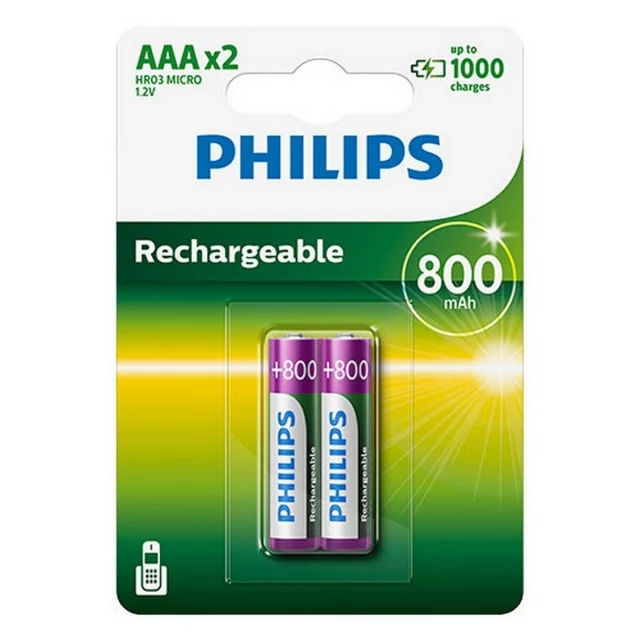 Аккумуляторные батарейки R03B2A80/10 1,2 V