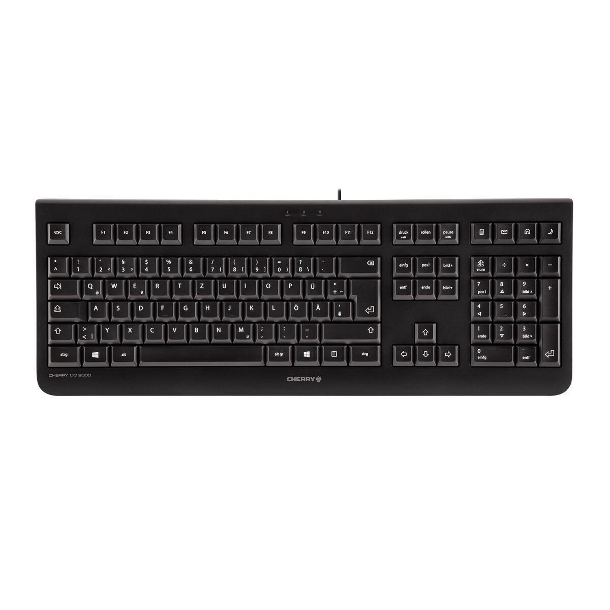 Клавиатура и мышь DC 2000 Чёрный Испанская Qwerty