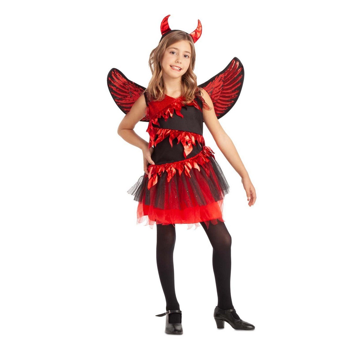 Costume for Children Black Skeleton M 3-4 Years (3 Pieces)