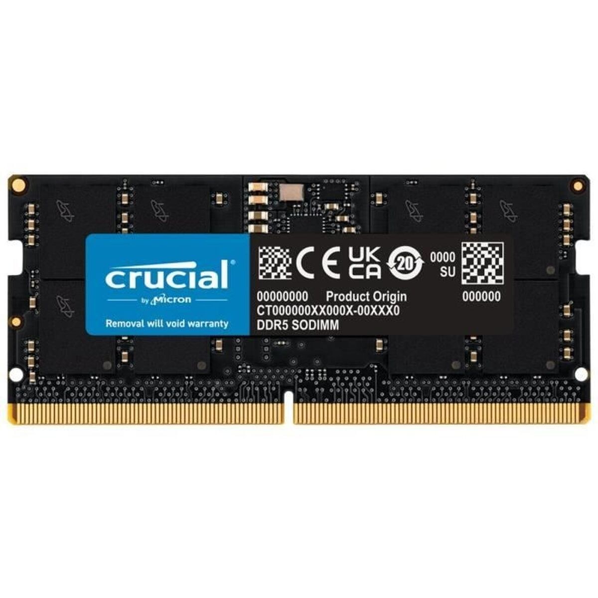 RAM Memory CT16G48C40S5 16 GB DDR5 SDRAM DDR5 4800 MHz CL40