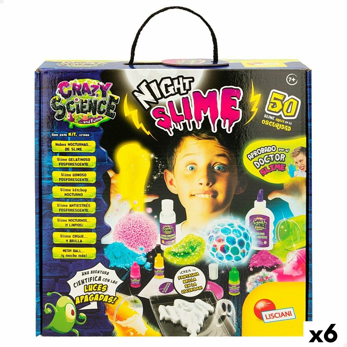 Научная игра Night Slime ES (6 штук)