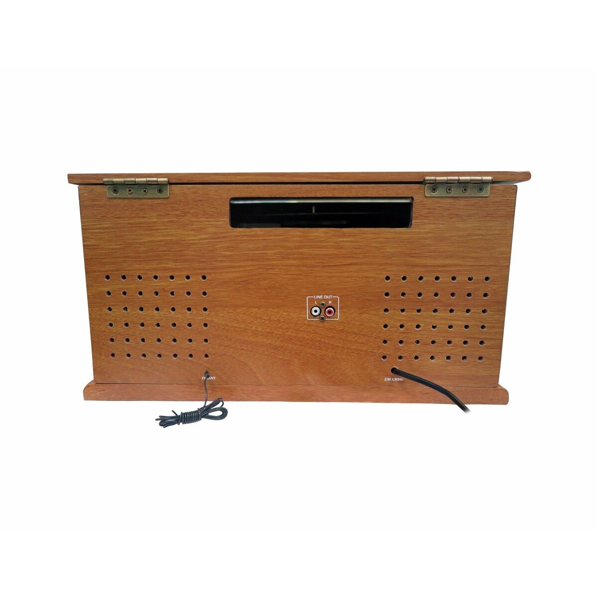 Record Player PXRC52CDWD Brown Wood