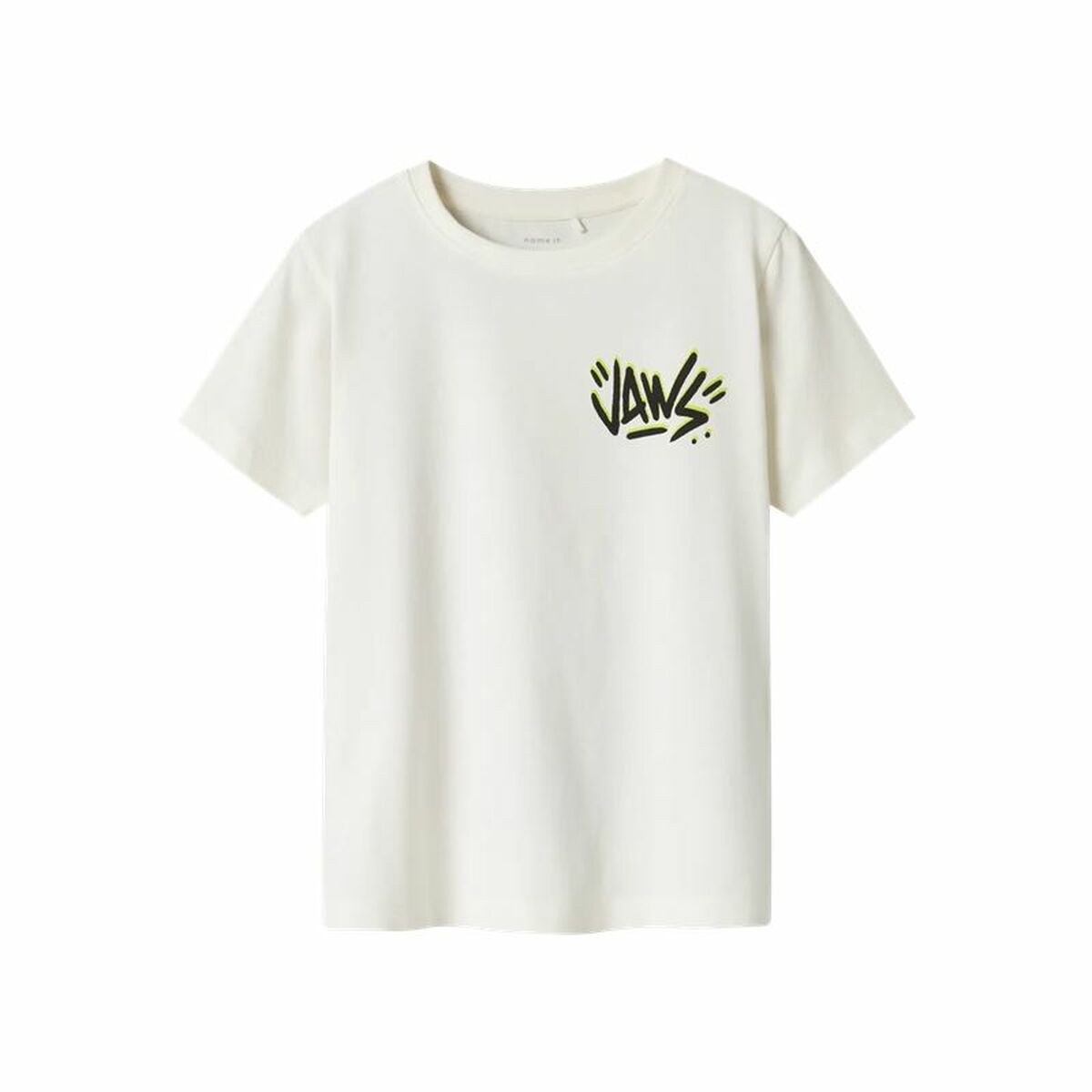 Child's Short Sleeve T-Shirt Nkmmakai Jaws Nreg Box Sky