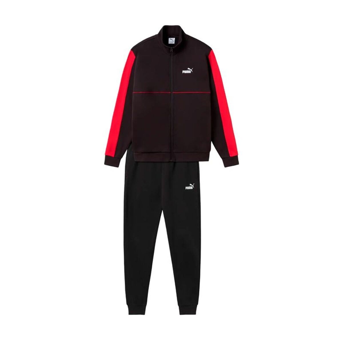 Спортивный костюм для взрослых Sport Suit Fl Чёрный Мужской
