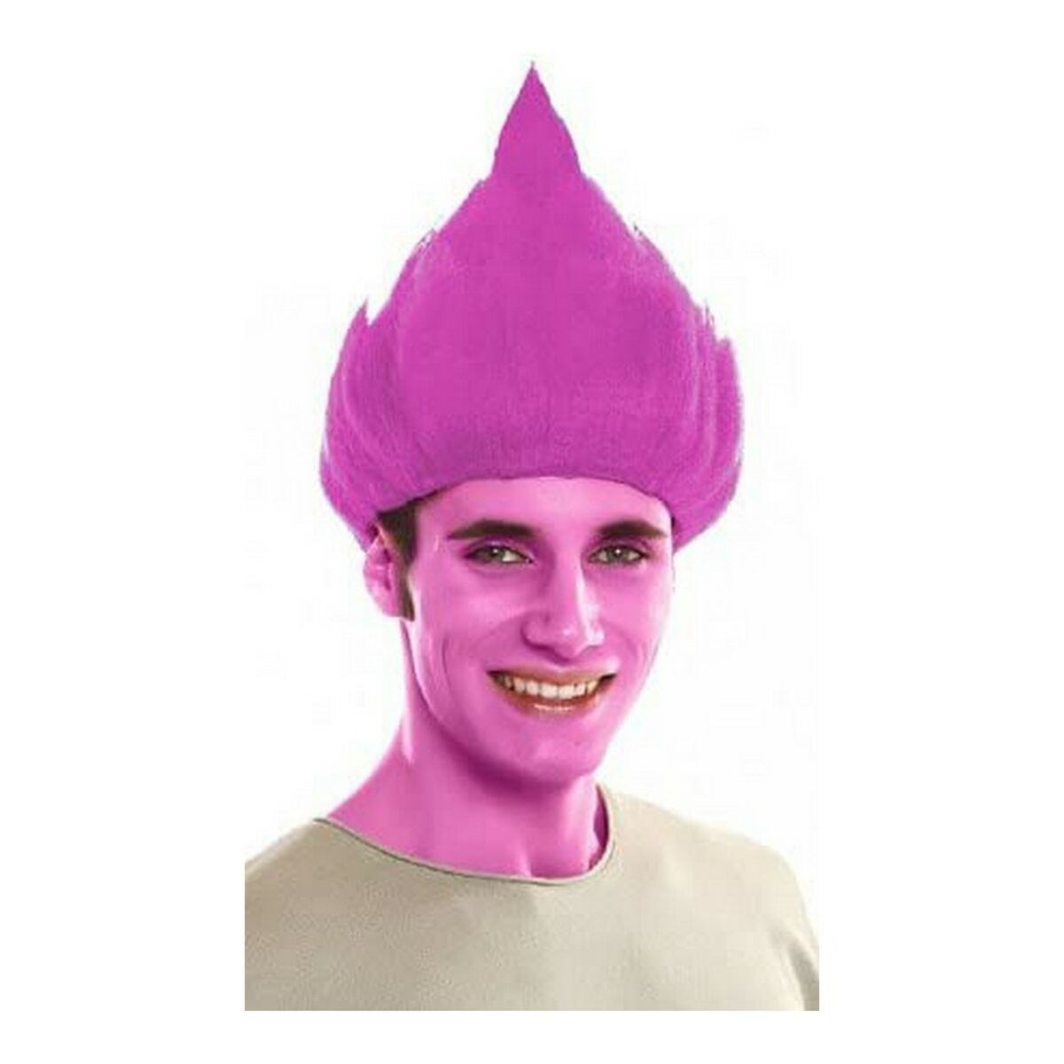 Wigs Fuchsia One size Trolls