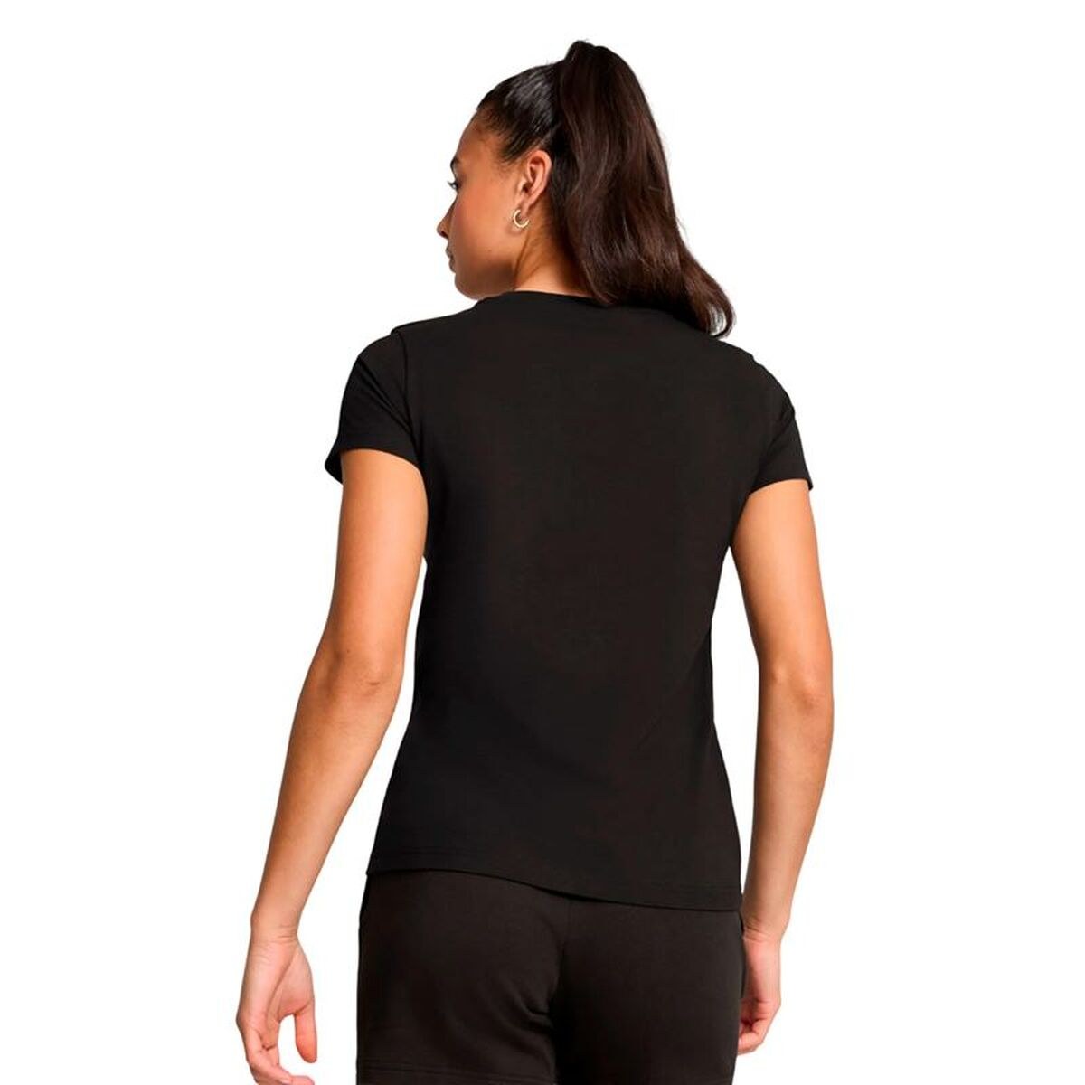 Women’s Short Sleeve T-Shirt Essentials Elevated Black