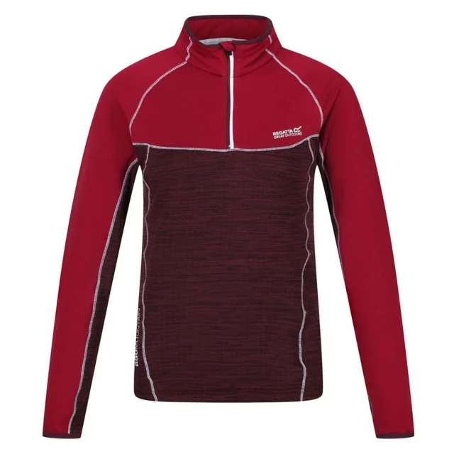 Подкладка из флиса Hepley Lightweight Half-Zip W Темно-красный