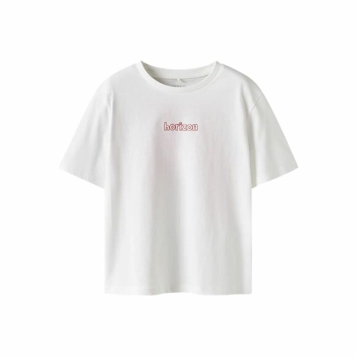 Child's Short Sleeve T-Shirt Nkffalaura Ss White