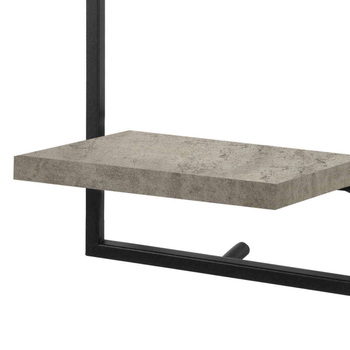 Shelves Iron MDF Wood 25 X 75 X 20 CM (4 Units)
