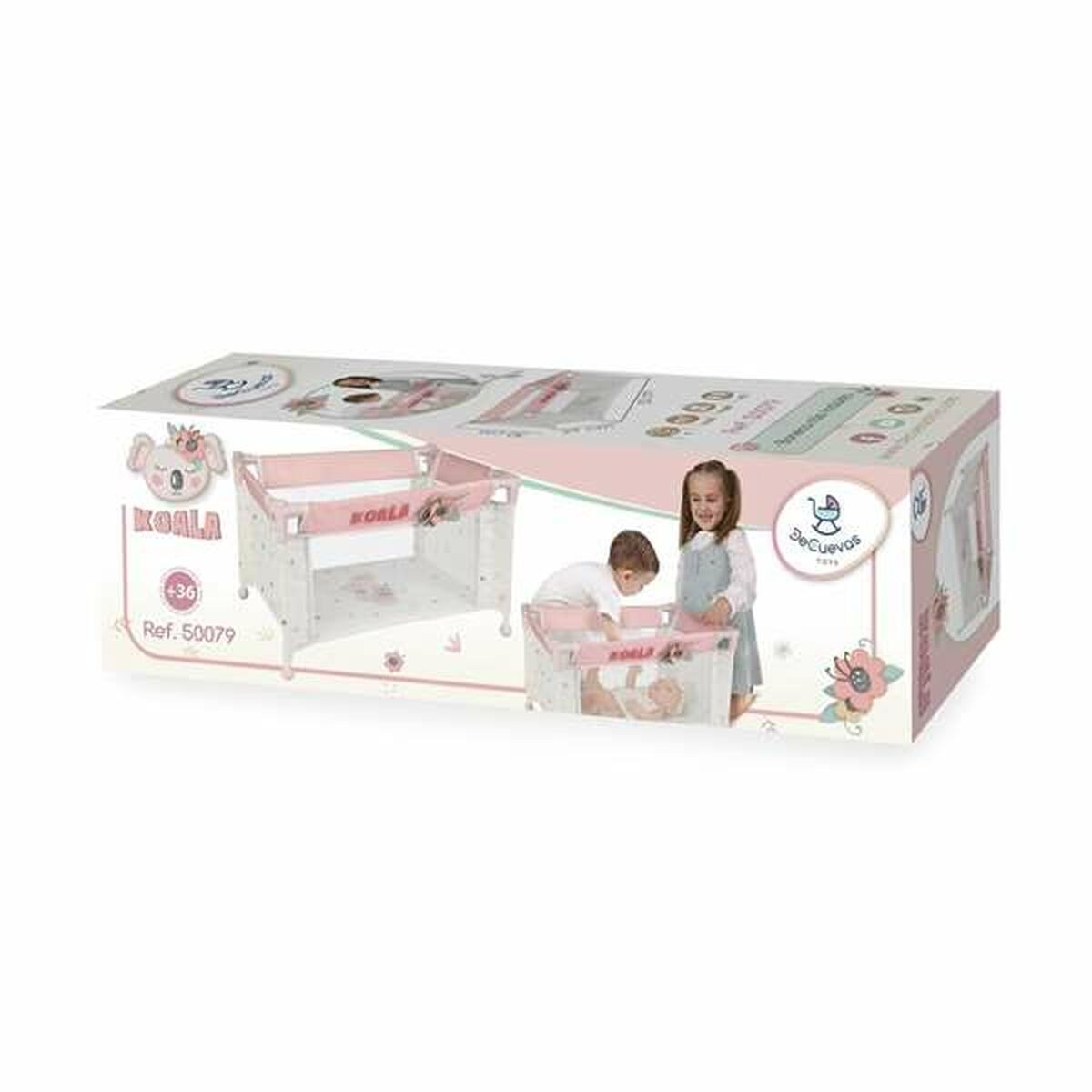 Кроватка для путешествий Koala 50 x 29 x 30 cm Розовый