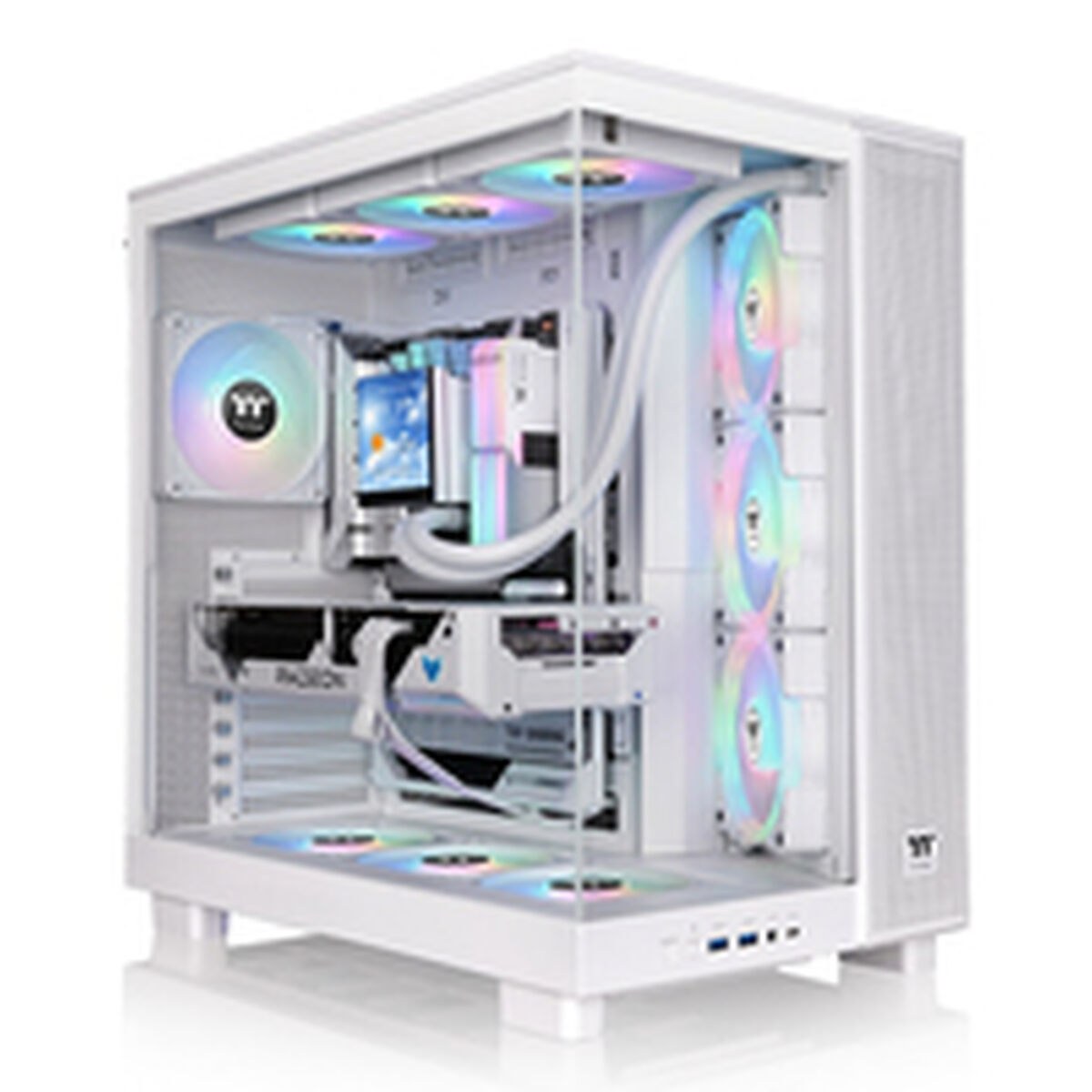 Блок полубашня ATX Galileo View 380 XL TG ARGB Белый