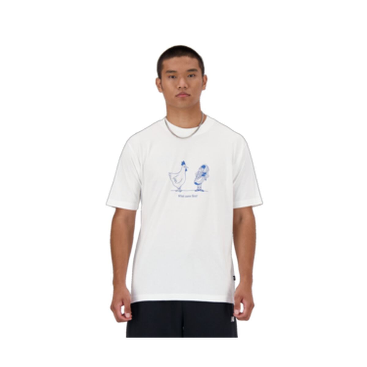 Спортивная футболка с коротким рукавом ESSENTIALS CHICKEN MT41591 Белый