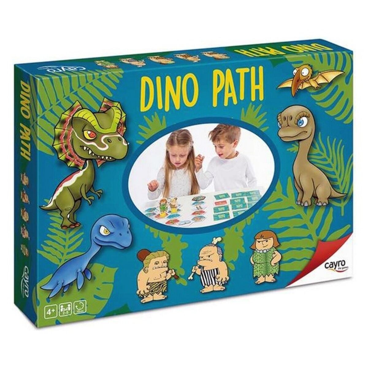 Настольная игра Dino Path (ES-EN-FR-IT-PT-GR)