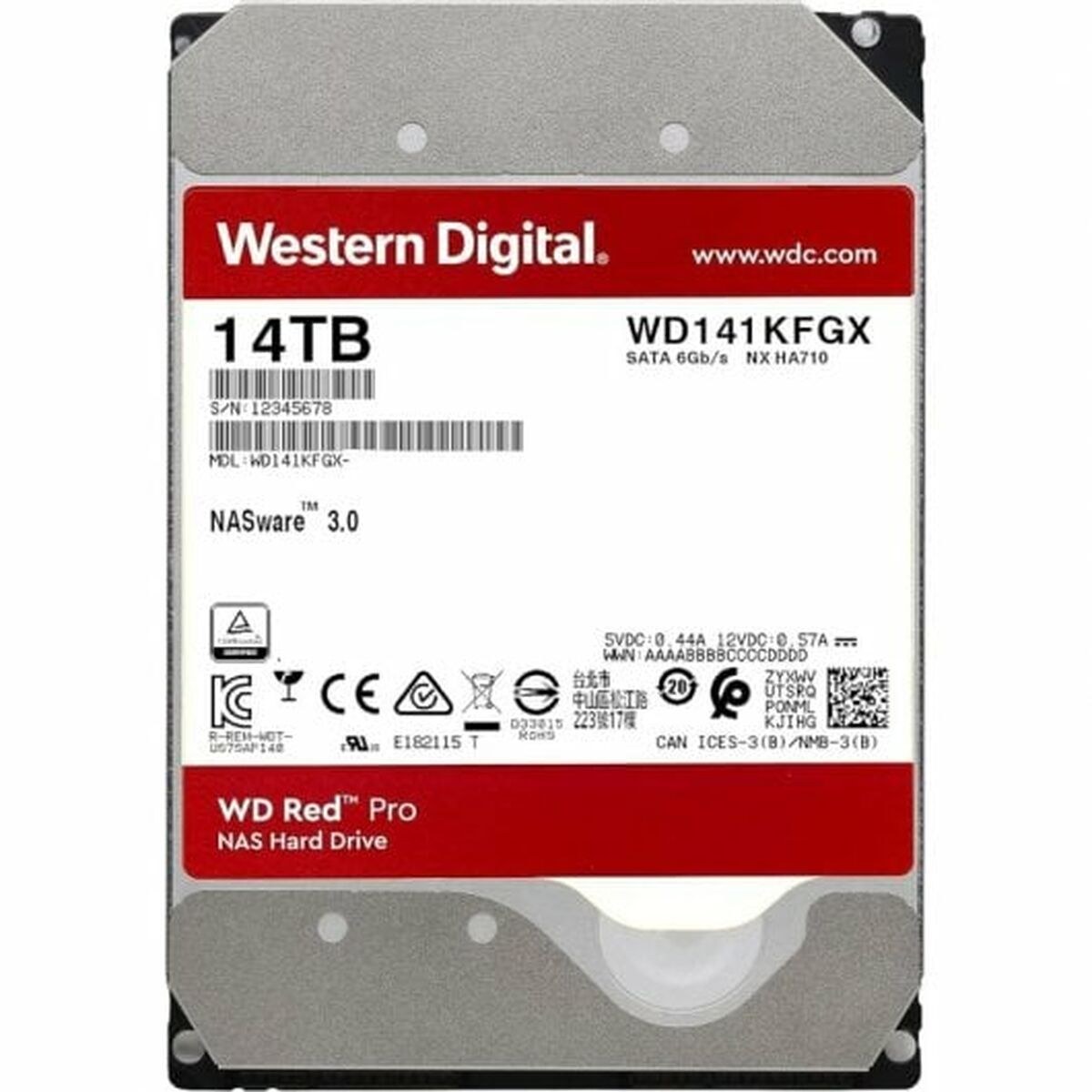 Жесткий диск WD142KFGX 3,5" 2 TB SSD 14 TB