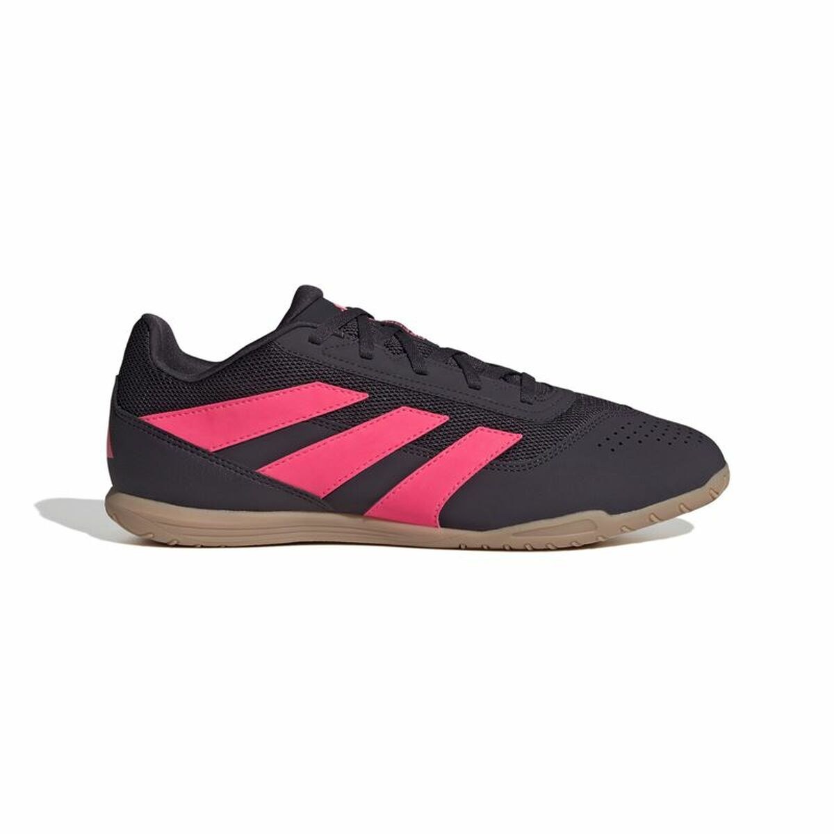 Adult's Indoor Football Shoes 6 Predator Club IN Black