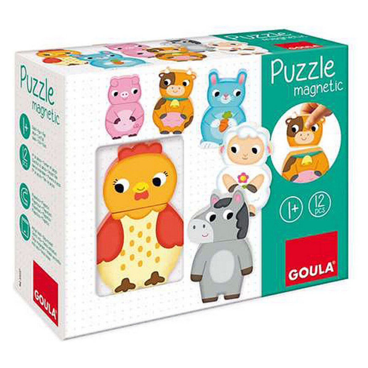 Personalisable Wooden Puzzle 455245 (12 pcs)