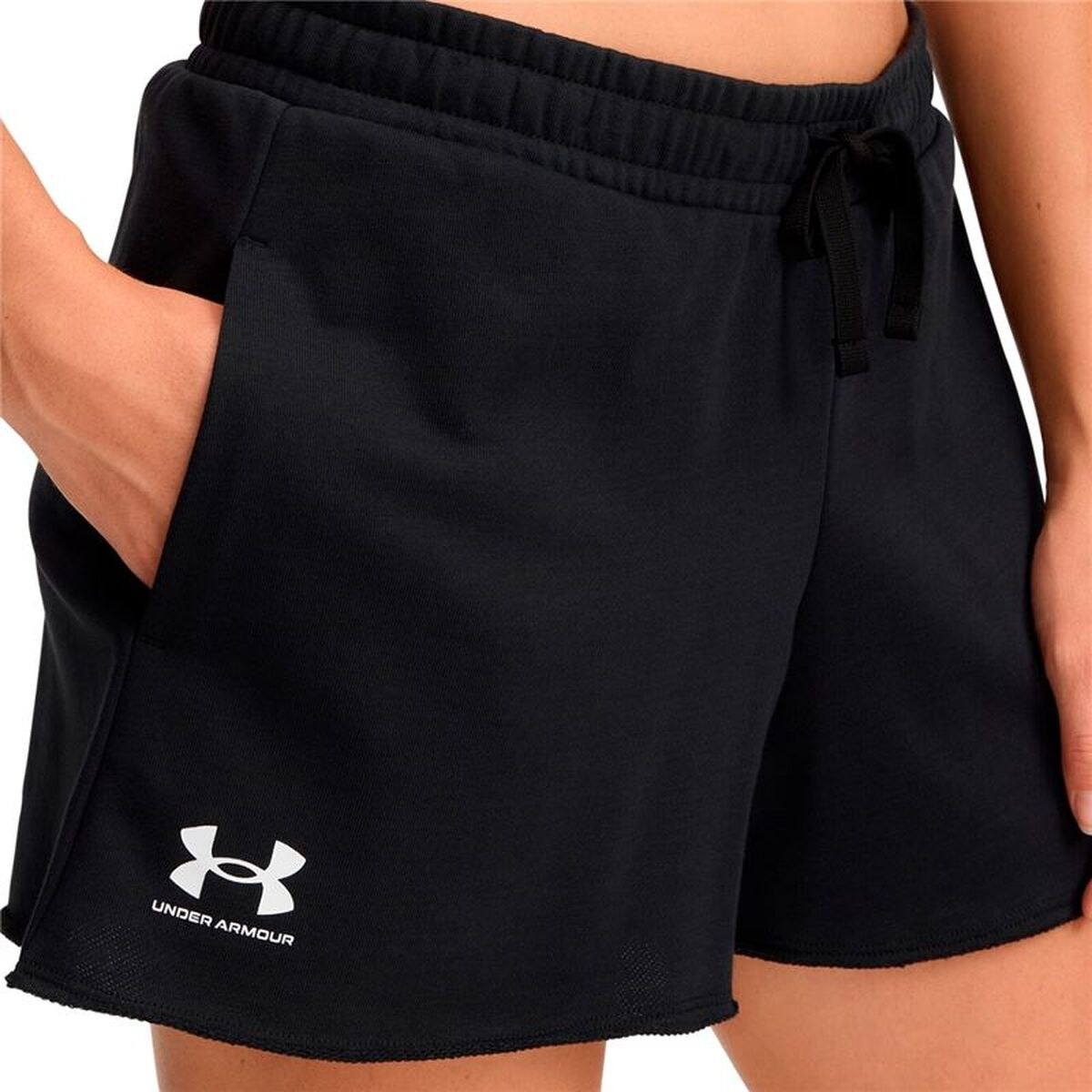 Спортивные женские шорты Rival Terry Short Чёрный