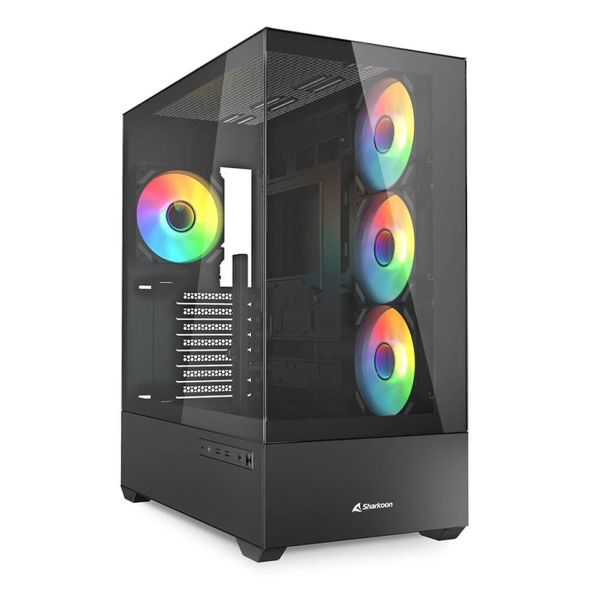 Блок полубашня ATX Galileo AK6 RGB Чёрный