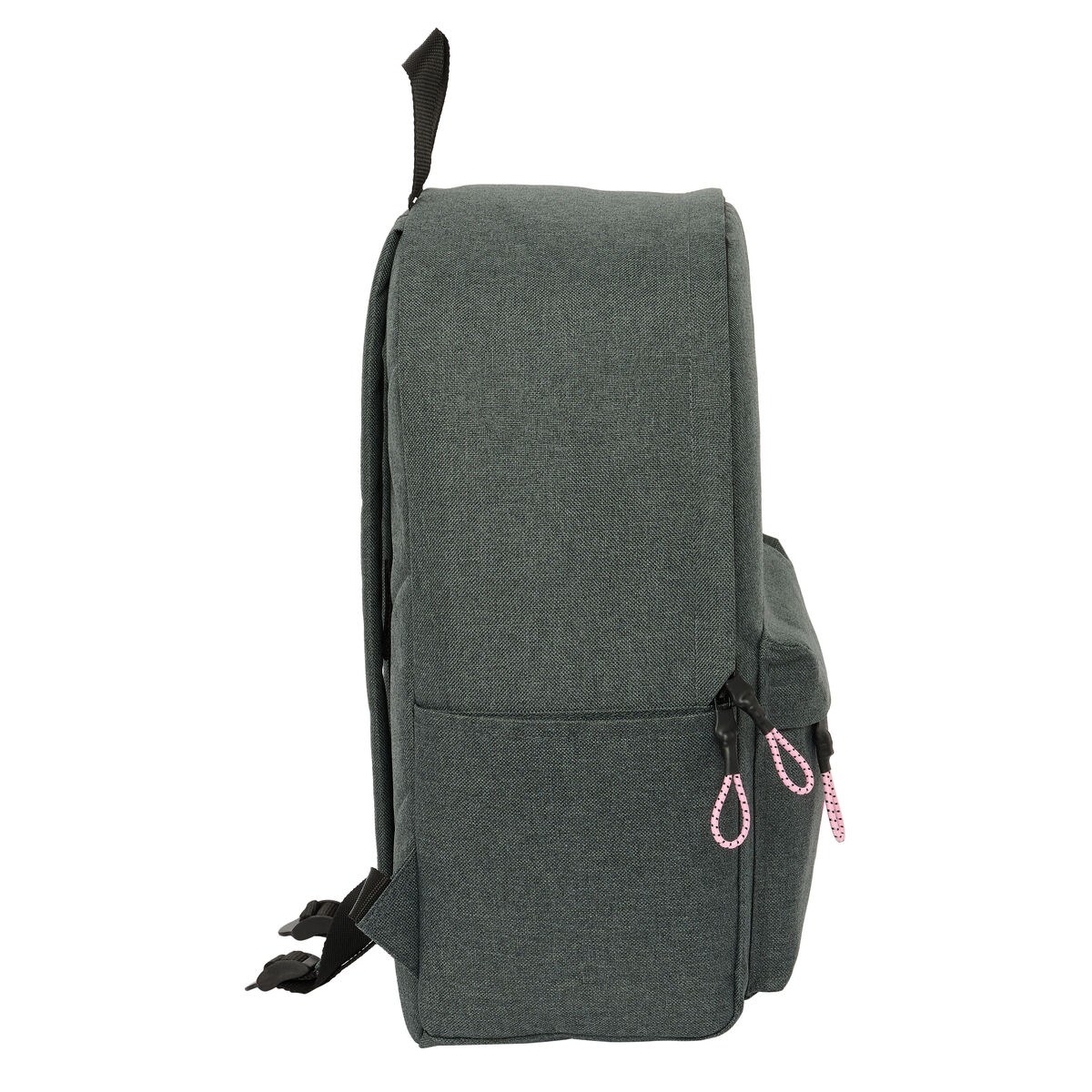 Laptop Backpack SIlver Pink Grey 31 x 40 x 16 cm